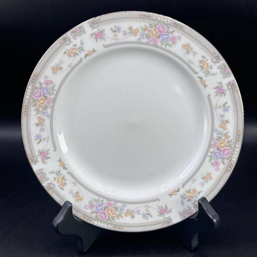 VTG 1993 Excel Southampton 223 Fine China Bread Plate 7" Gold Trim VTG